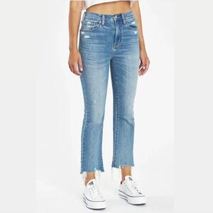 Daze Shy Girl Crop Flare - Wishes